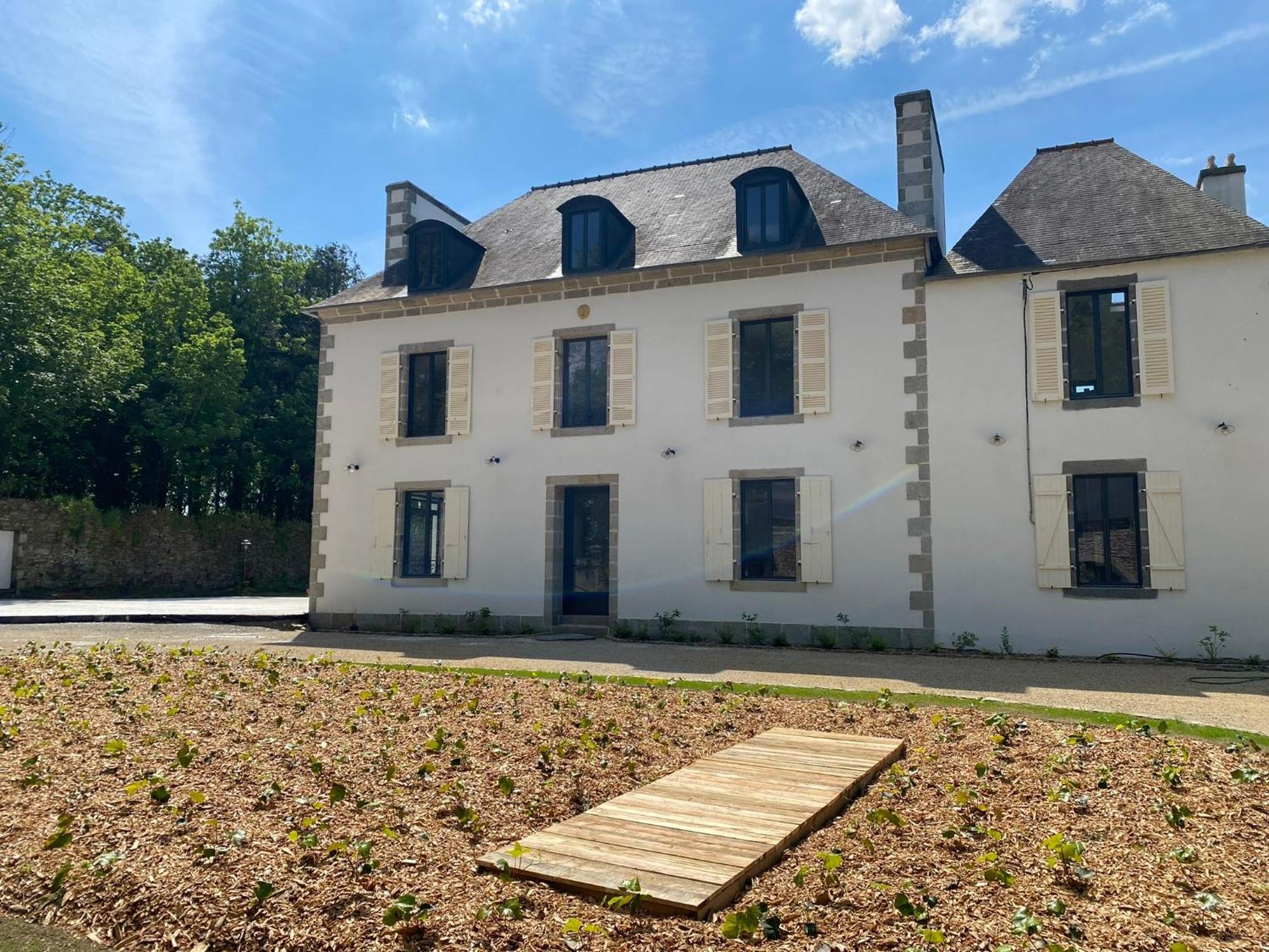 Manoir Du Menec Chambre Le Folgoet المظهر الخارجي الصورة
